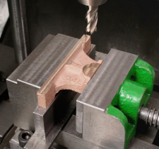  Milling Head, Lathe mounted, using. Parts for horizontal steam engine "Tina"