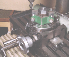 Rotary Table, using Keats angle to secure workpiece