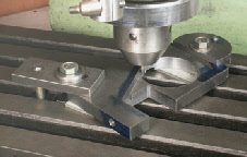 milling machine, machining setup