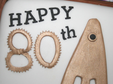 John Parslows skeleton clock, Iced cake, 