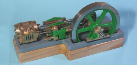 Horizontal steam engine "Tina"