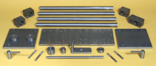 Milling Head, Lathe mounted, parts.