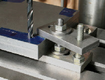 milling machine, machining setup