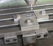 milling machine, machining setup