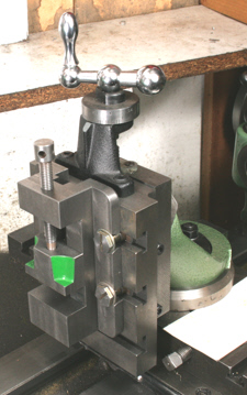 Lathe Vertical Slide, using
